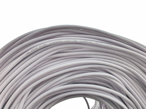 Rola cablu FTP, Alien 00125, cat5e, lungime 305 metri, CCA, AWG 24, de legatura retea, ethernet, gri [2]