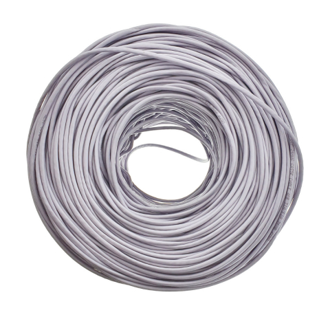 Rola Cablu UTP - Rola cablu UTP, Alien 00124, cat 5e, lungime 305m, AWG 24, CCA, de legatura retea, ethernet, gri