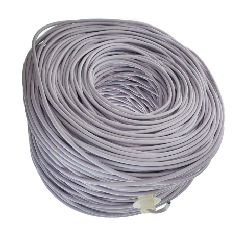 Rola cablu UTP, Alien 00126, cat6e, lungime 305 metri, CCA, AWG 23, de legatura retea, ethernet, gri [9]