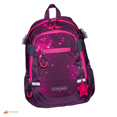 Gama de rucsacuri - Rucsac pentru clasa pregatitoare Schneiders Berry Cosmos, 25x35x12 cm, 11 l, visiniu