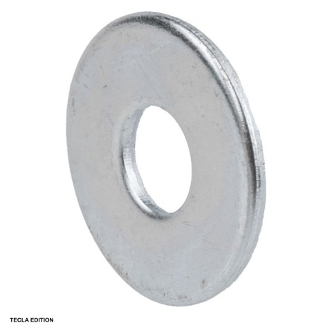 Suruburi, dibluri si accesorii prindere - Saiba plata DIN 440, M20, 22x72x6 mm, otel HV100, zincat alb, imparte strangerea pe o suprafata mai mare, ca surubul sau piulita sa nu intre in piesa
