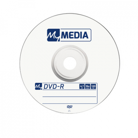 Set 10 DVD-R 4.7 Gb, 16X, My Media 69205, 120 min, cu logo, ambalat in folie [4]