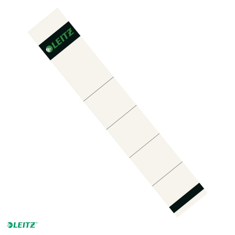 Etichete - Set 10 etichete pentru biblioraft Leitz, interschimbabile, carton, 52 mm, gri