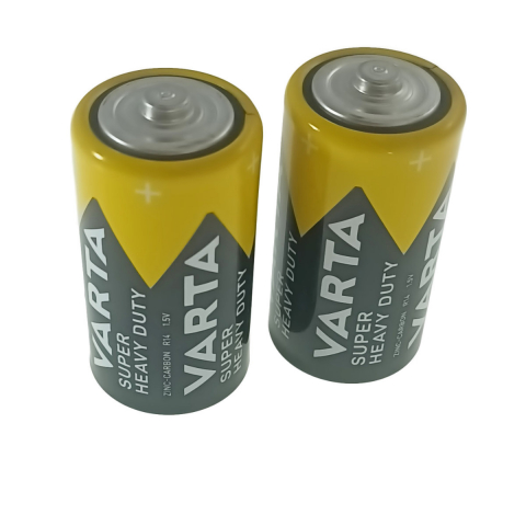 Baterii Heavy Duty R14 - Set 2 baterii C/R14, Varta Super Heavy Duty, in blister
