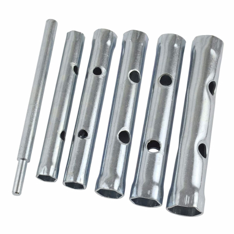 Set 5 chei tubulare teava cu profil hexagonal pentru reparatii,intretinere [3]