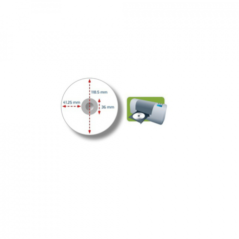 Set 50 CD-R 700 Mb, 52X, Printabile, My Media 69203, 80 min, inkjet, ambalat in folie [6]