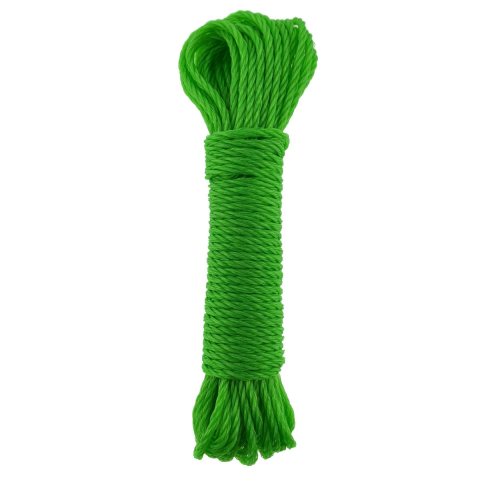 Sfoara polipropilena de 3mm, FS-12270, fir rasucit, 10m lungime, verde [1]