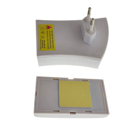 Sonerie cu buton Wireless conectare la priza, Flores FE-40795, receptor, 32 melodii, raza actiune 100 metri, sistem anti-interferenta, alba cu albastru [2]