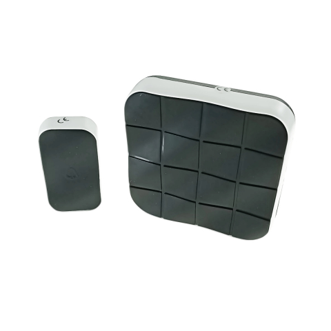 Sonerie fara fir-wireless, Blow DR-11 07894, 70m raza actiune, 10 tonuri, 2 x LED, 433MHz, 3 x AA, 1 x CR2032, neagra [1]