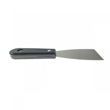 Spaclu metal 51mm,cu maner plastic,negru [1]