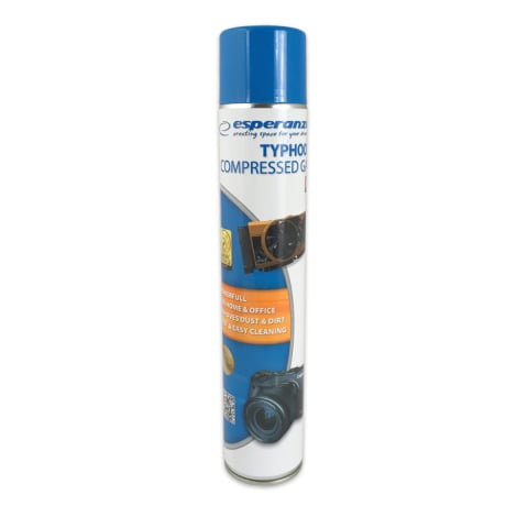 Spray cu aer comprimat, 750 ml, Esperanza Typhoon XL ES124, pentru curatare dispozitive [0]