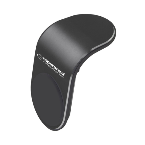 Suport auto magnetic, Esperanza Lure 94287, cu clema de prindere la grila de ventilatie, negru [5]