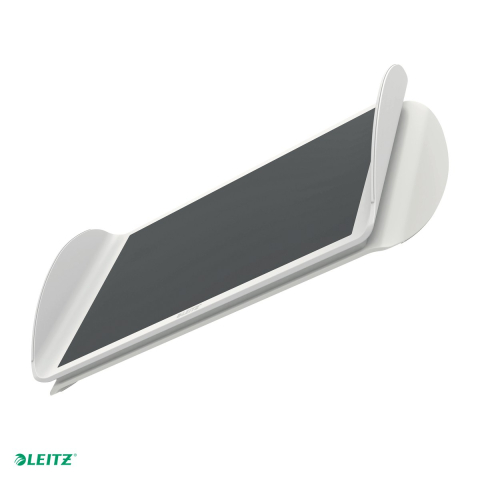 Produse ergonomice - Suport ergonomic pentru picioare Leitz Ergo, reglabil, cu balansare, 2 inaltimi, 508 x 135 x 300 mm, alb cu gri