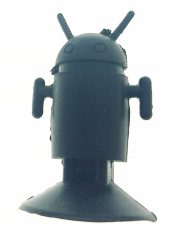 Suport silicon, Suport smartphone robot cu ventuza [3]