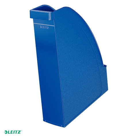 Suporturi pentru documente - Suport vertical Leitz Plus, pentru documente, PS, A4, capacitate 70 mm, albastru
