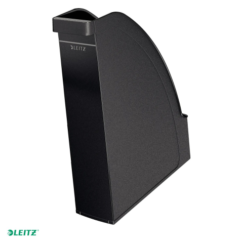 Suporturi pentru documente - Suport vertical Leitz Plus, pentru documente, PS, A4, capacitate 70 mm, negru