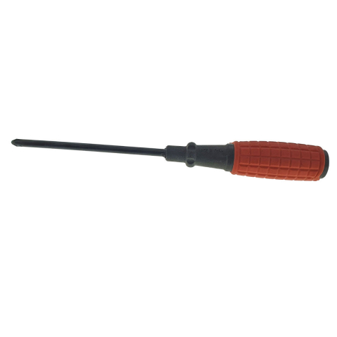 Surubelnita cu varf cruce, lungime 195mm, tija 95x5mm, maner 100mm [4]