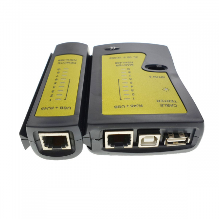 Tester NCT4511,pentru cabluri cu mufa RJ45, USB si USB pentru imprimanta [1]