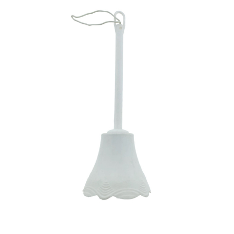 Corpuri iluminare - Tija cu dulie tip E27, ceramic, lungime 155mm, 10A, 230V, 40423, alba
