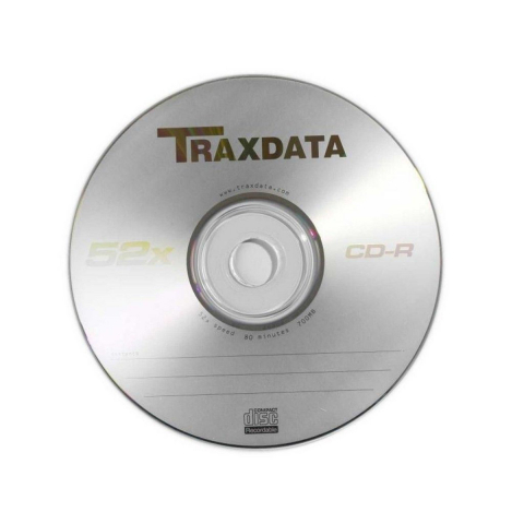 CD-R inscriptibil - TRAXDATA CD-R 700MB 52X set*50 value pack