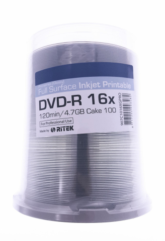 DVD-R printabil - Traxdata - DVD-R, 4.7Gb, 16X , Printabile PRO , Glossy, Traxdata , cake 100 buc / pret/set