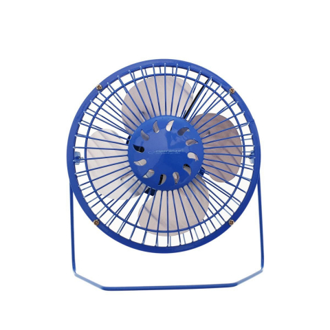Ventilator USB YUGO EA149B, din metal, 20x17x8cm, albastru [4]