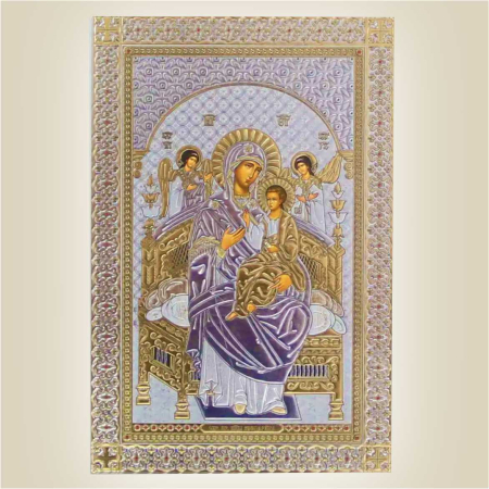 Icoana Maica Domnului cu Pruncul Iisus si Ingerii (33x47 cm) [2]
