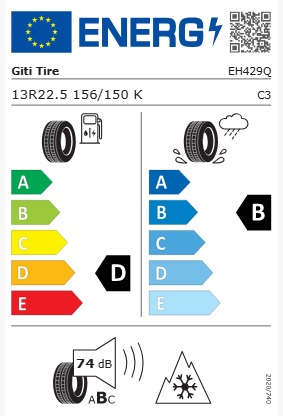 13R22.5 156/150K GITI GAM831 TL 3PMSF [2]