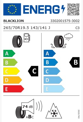 265/70R19.5 143/141J BLACK LION BD177 TL M+S 3PMSF 18PR [2]