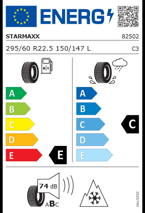 295/60R22,5 150/147L STARMAXX DH100  18PR TL M+S 3PMSF [2]
