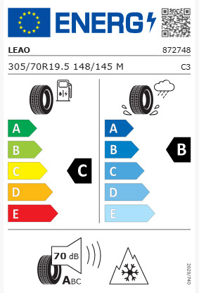 305/70R19,5 148/145M LEAO L202-S 18PR TL [3]