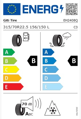 315/70R22.5 156/150L GITI GSR237 TL 3PMSF [2]