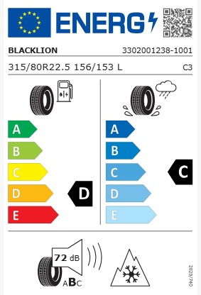 315/80R22.5 156/153L BLACK LION BA220 TL M+S 3PMSF 20PR [2]
