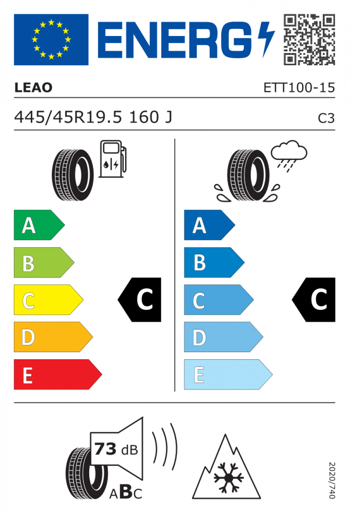 445/45R19,5 160J LEAO ETT100  20PR TL [2]