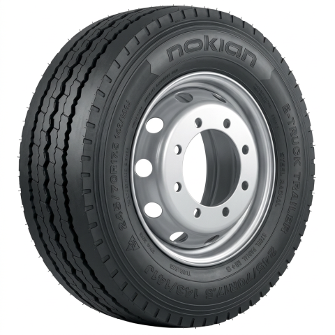 235/75R17.5 - Anvelope camion 235/75R17,5 143/141J Nokian E-Truck Trailer TL M+S 3PMSF