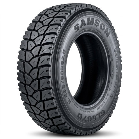 295/80R22.5 - Anvelope camion 295/80R22,5 152/148K SAMSON GL687D 18PR M+S; 3PMSF