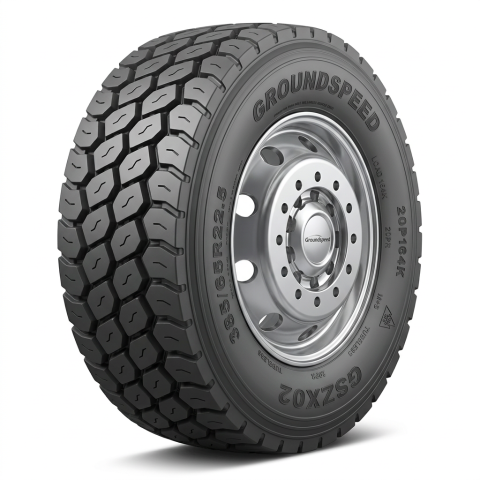 On off santier & forestier - Anvelope camion 385/65R22.5 164K GROUNDSPEED GSZX02 TL