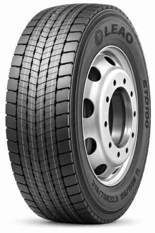 Anvelope camion tracțiune 315/70R22.5 - Anvelopă camion tracțiune LEAO ETD100 315/70R22.5