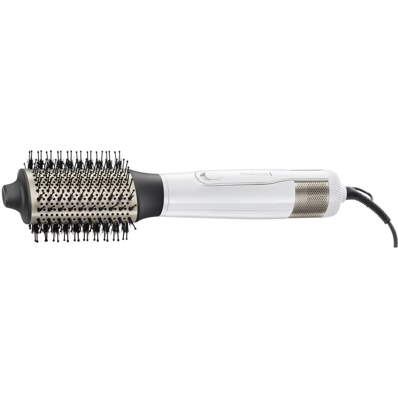 Aparat de coafat, Remington, Cu aer cald, 1200 W, 3 nivele de temperatura, 3 viteze, Alb [2]