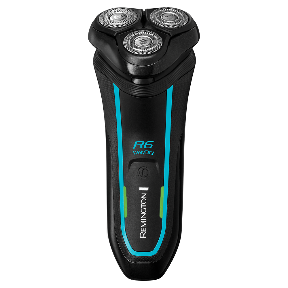 Aparat de ras electric, Remington, R6000 R6 StyleSer Aqua, timp de functionare 60 min, timp de incarcare 90 min, Negru/Albastru [3]