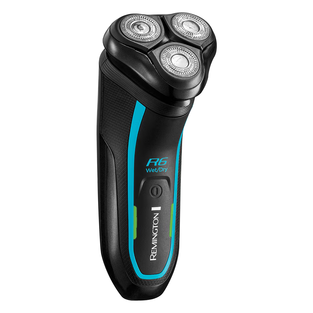 Aparat de ras electric, Remington, R6000 R6 StyleSer Aqua, timp de functionare 60 min, timp de incarcare 90 min, Negru/Albastru [2]