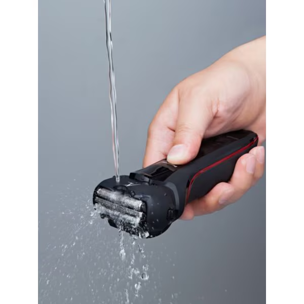 Aparat de ras Panasonic ES-LL41-S503, 3 lame, lame nano lustruite, 2 accesorii, Negru [3]