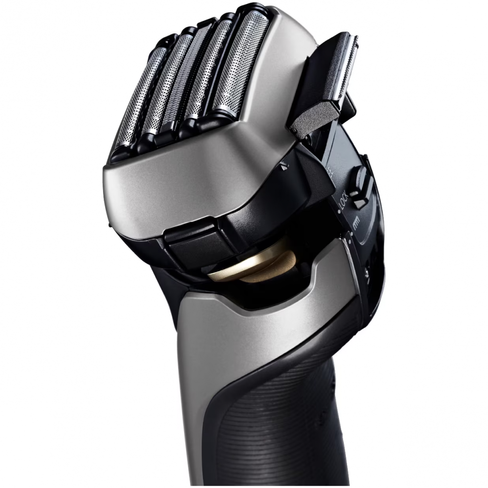 Aparat de ras Panasonic ES-LV69-S803, 5 lame, "Japanese Blade Technology", Trimmer, Senzor pentru barba, 50min autonomie Li-Ion, Wet & Dry, Cap Flexibil 16D, Negru [3]