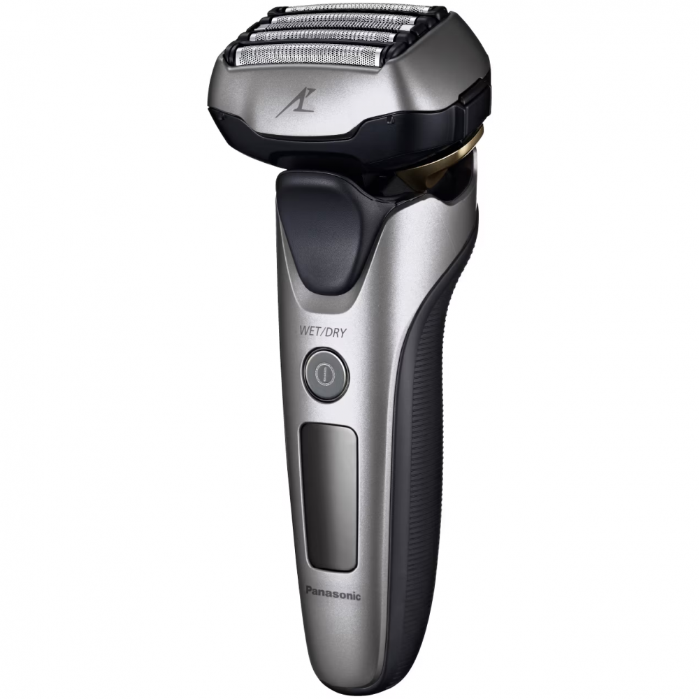 Aparat de ras Panasonic ES-LV69-S803, 5 lame, "Japanese Blade Technology", Trimmer, Senzor pentru barba, 50min autonomie Li-Ion, Wet & Dry, Cap Flexibil 16D, Negru [2]