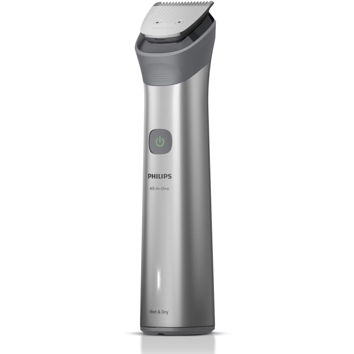Aparat de tuns barba & parul de pe cap si corp 10in1 PHILIPS All-in-One MG5931/15, autonomie 120 min, 13 setari de lungime: 0,5-16 mm, trimmer atasabil pentru nas si urechi, piepteni pt fata, cap, cor [2]