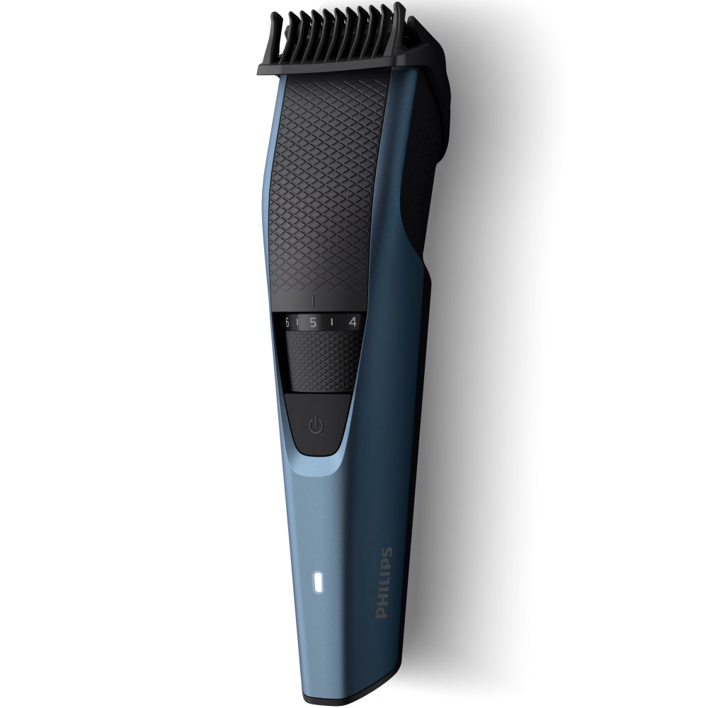 Aparat de tuns barba PHILIPS BT3238/15, Lame din otel inoxidabil cu ascutire automata, 0.5-10mm, utilizare fara fir, 90 min, aparat de tuns pentru detalii, Negru [3]