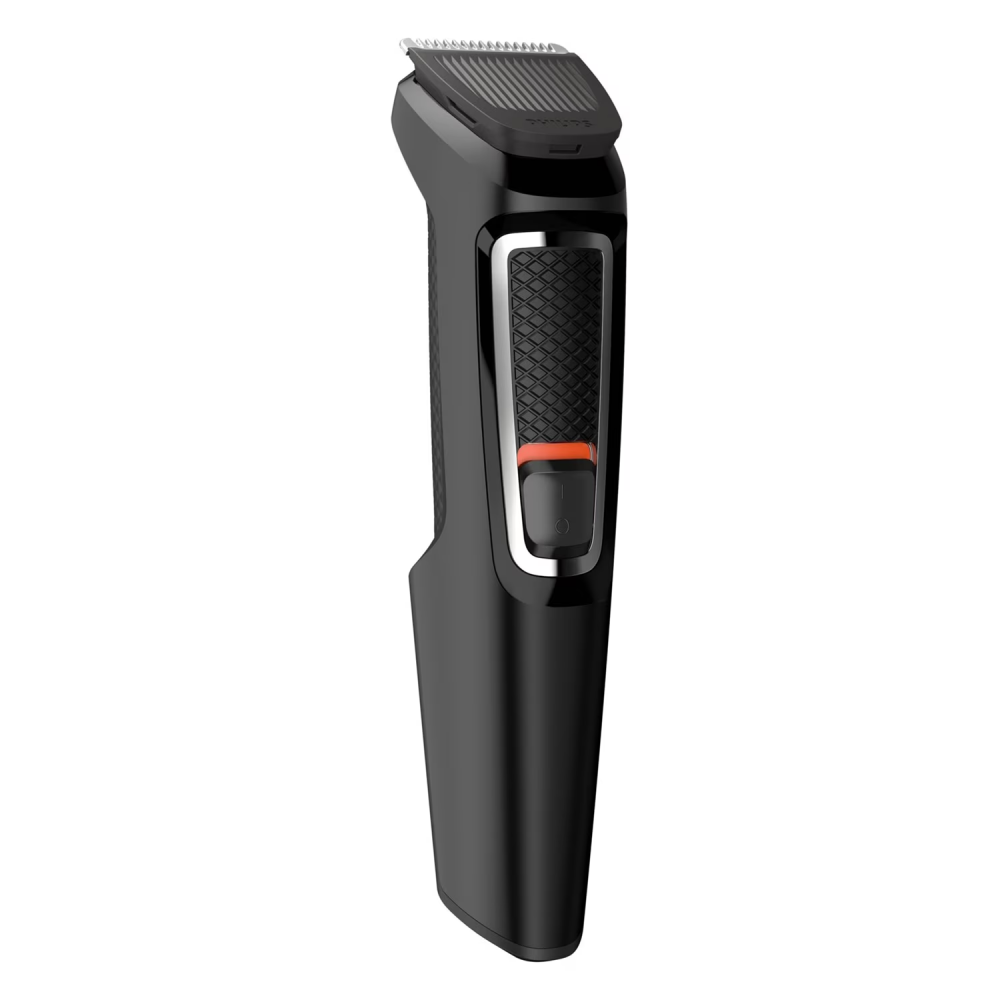 Aparat de tuns barba si parul 8 in 1 PHILIPS MG3730/15, Lame cu ascutire automata, Acumulator, 2 piepteni pentru aspect nebarbierit, 1 pieptane ajustabil pentru barba, 3 piepteni pentru par, Negru [3]