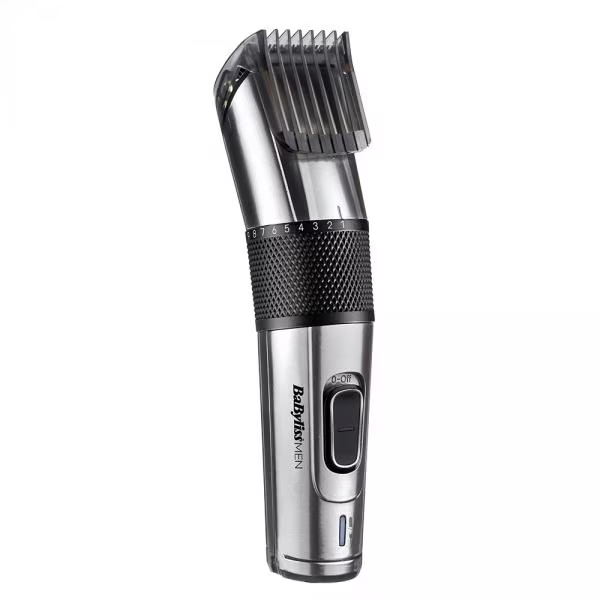 Aparat de tuns parul si aranjat barba BaByliss Carbon Steel Hair Clipper, 2 accesorii E977E [3]
