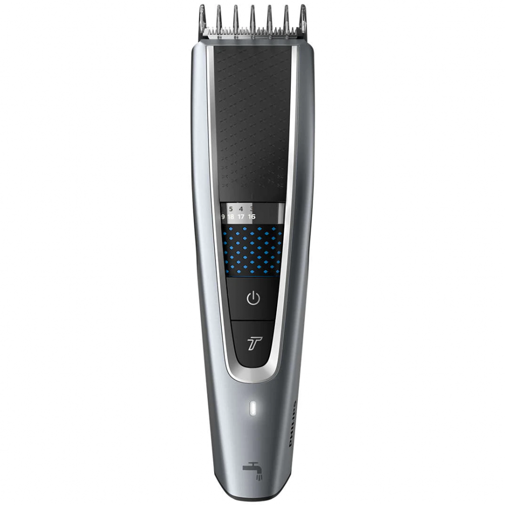 Aparat de tuns PHILIPS HC5630/15, 0.5-28 mm, 28 trepte, Litiu Ion, Lavabil, Argintiu [2]