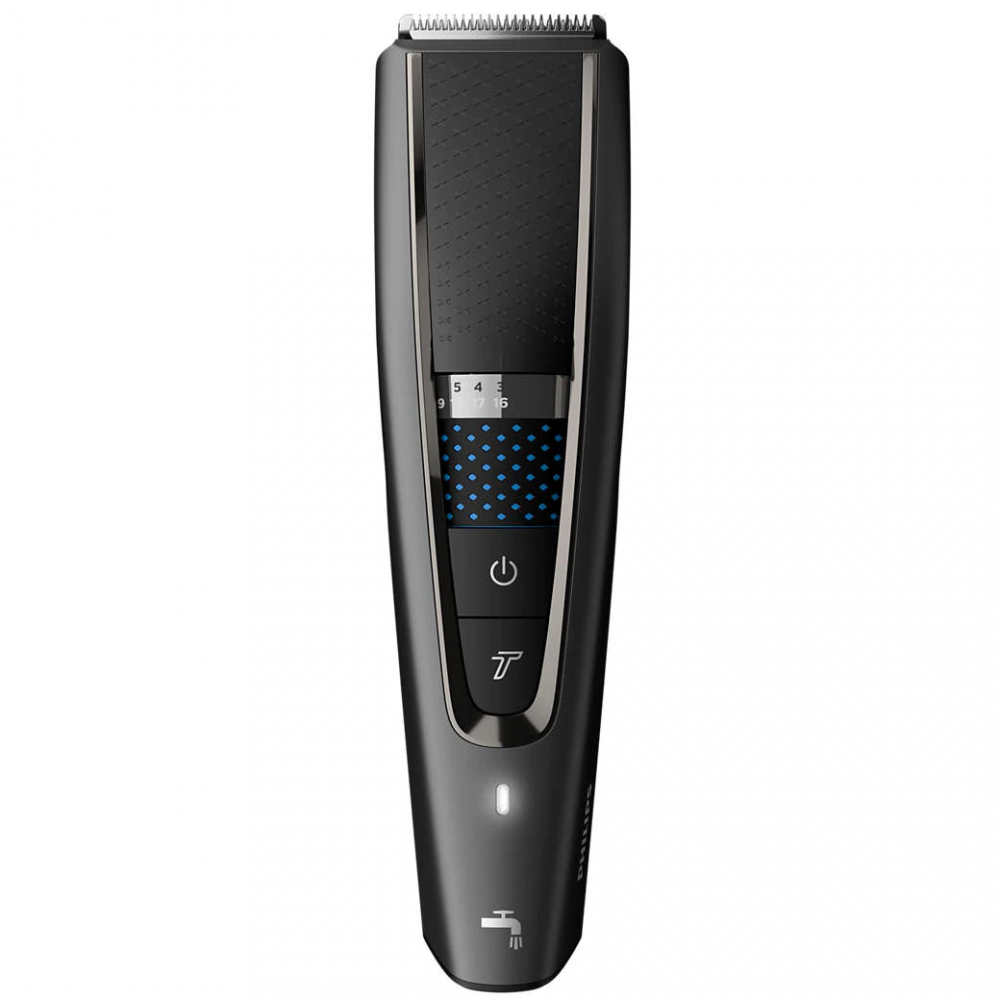Aparat de tuns PHILIPS HC7650/15, 0.5-28 mm, 28 trepte, Litiu-Ion, Lavabil, Negru/Albastru [3]